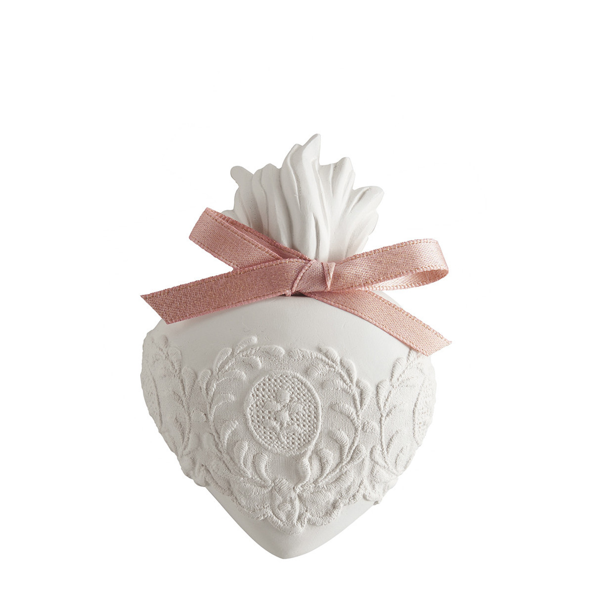 Décor Cœur Sacré - Rose Élixir blanc, MATHILDE M