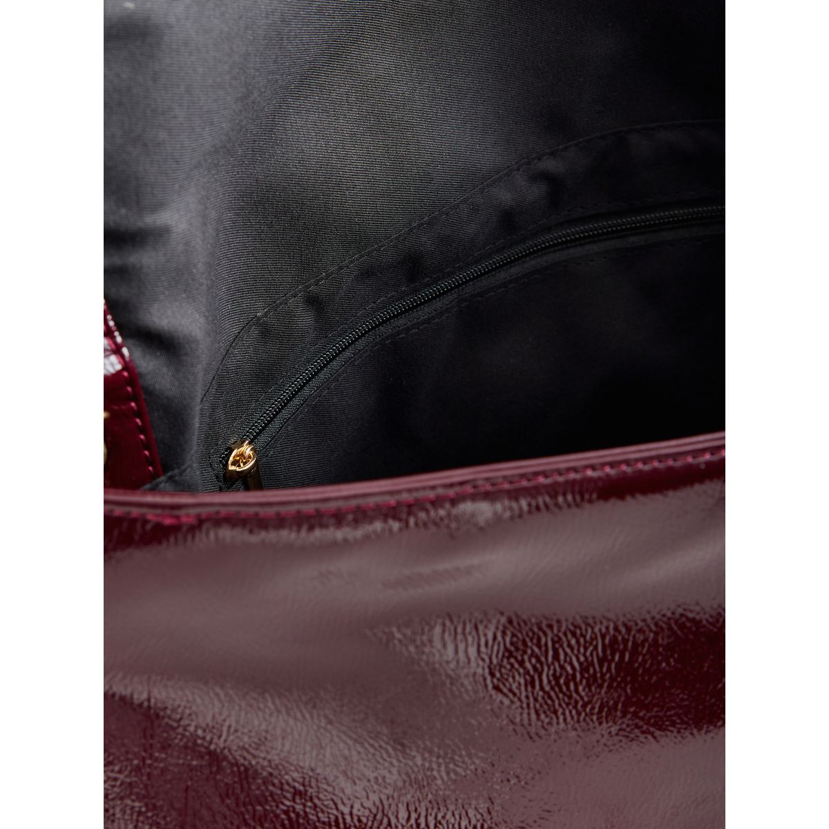 Pochette souple oversize prune, NEXT