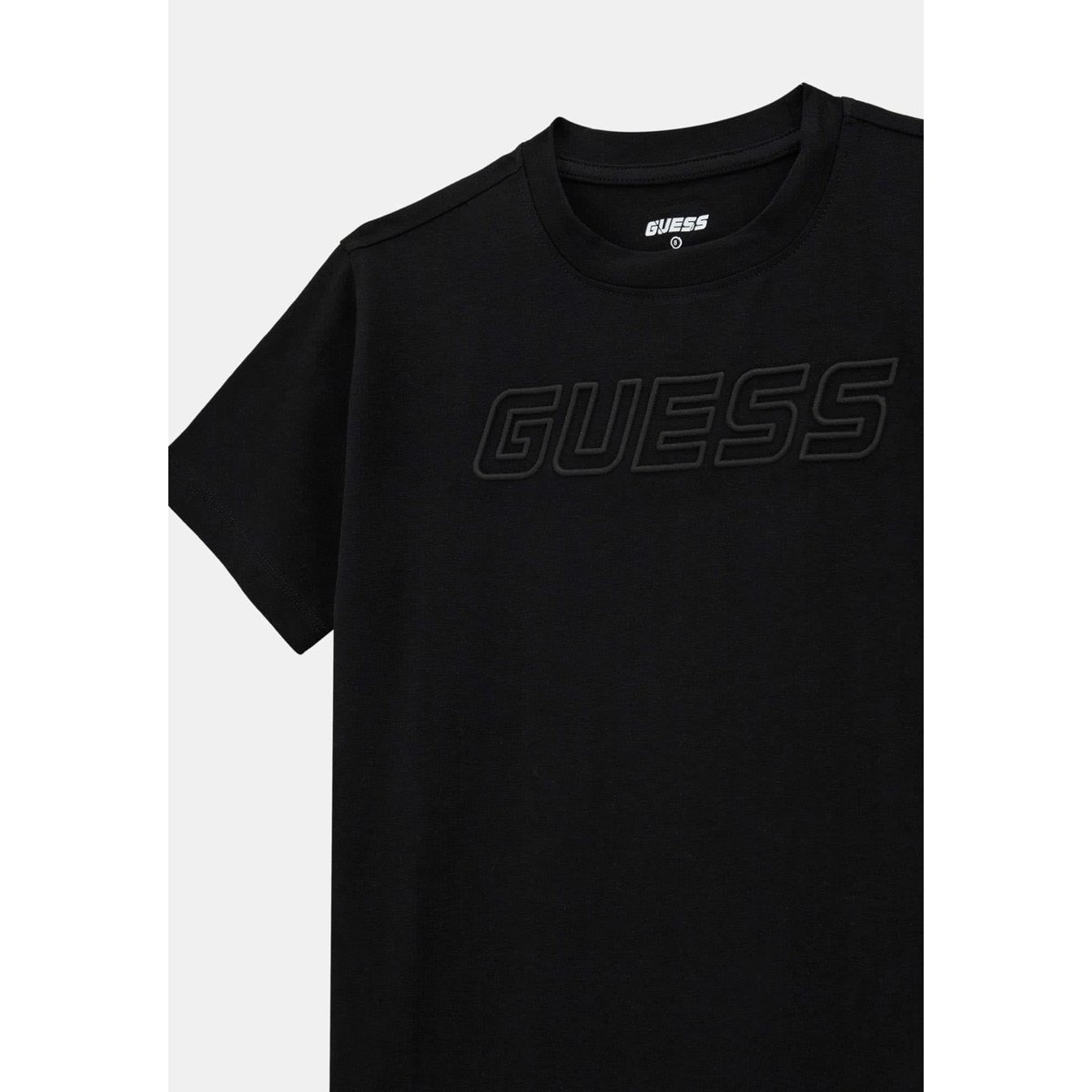 T-Shirt Imprimé Logo noir, GUESS KIDS