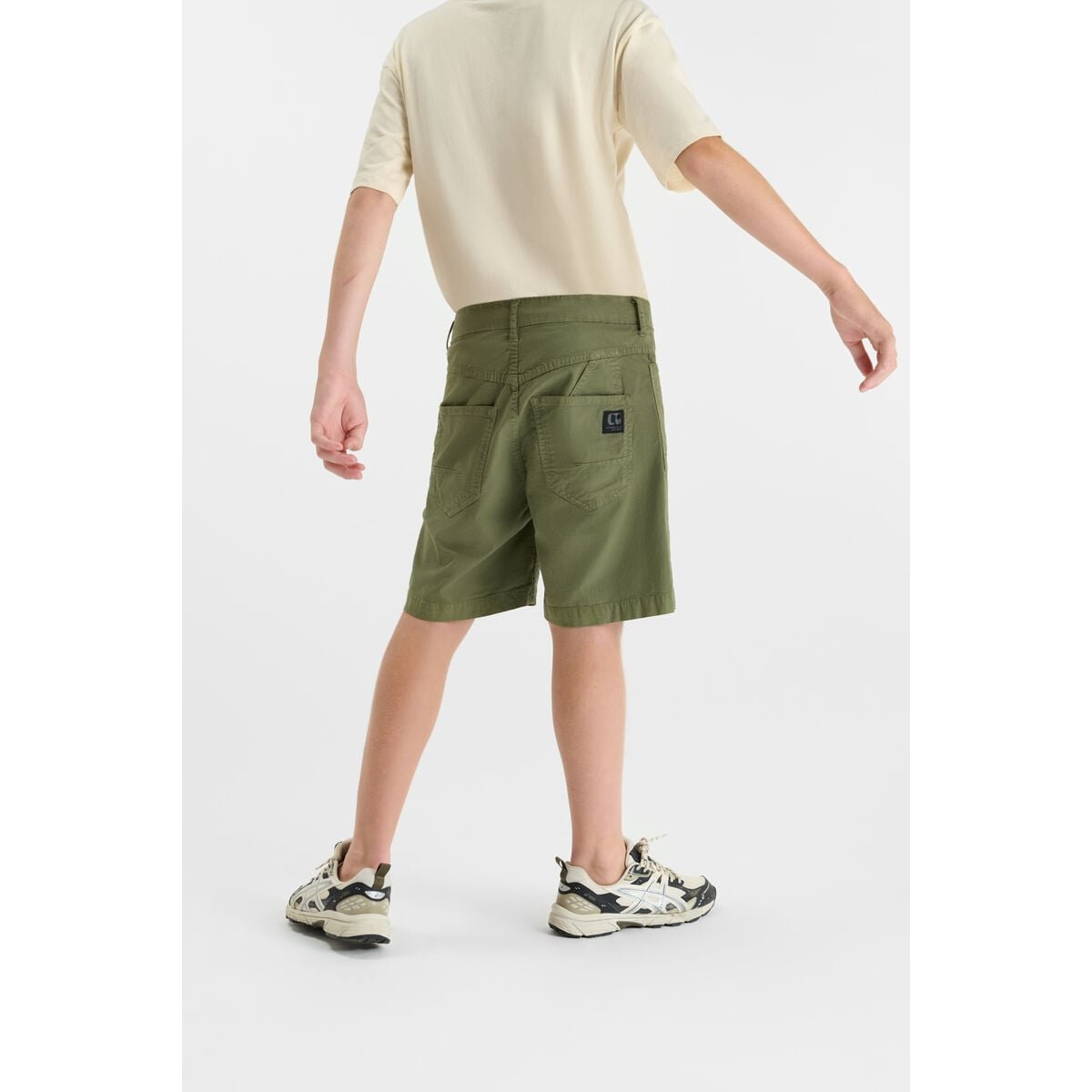 Bermuda short HAXO WO pesto, LE TEMPS DES CERISES