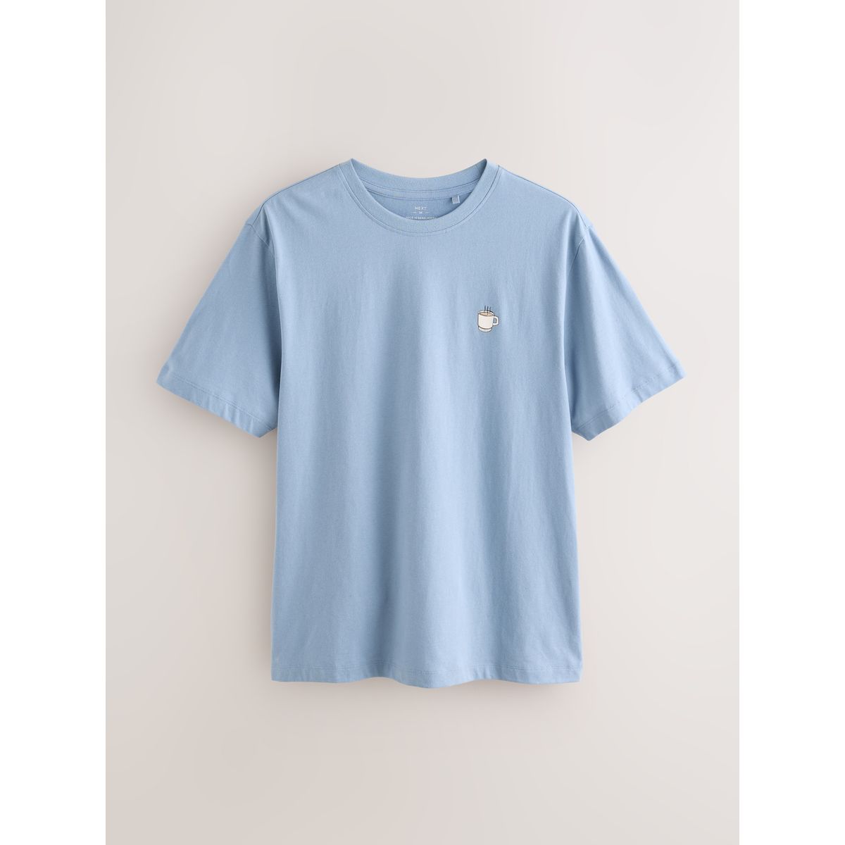 Ensemble pyjama short en jersey, lot de 2 café imprimé bleu/marron, NEXT