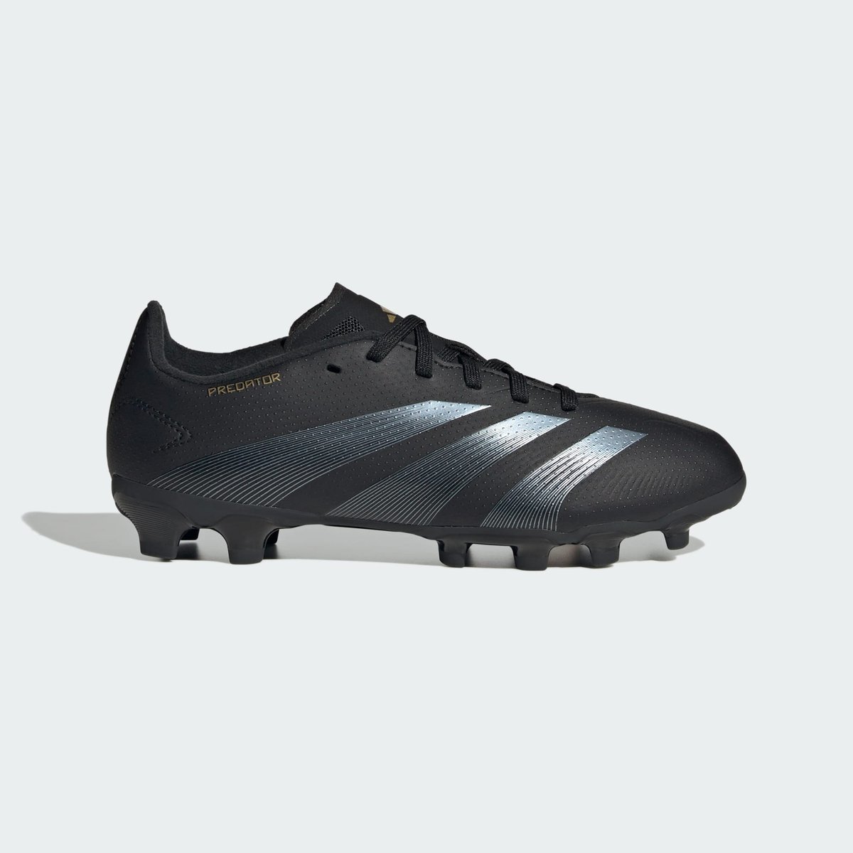 Chaussure predator club multi surfaces enfants core black carbon gold metallic Adidas Performance La Redoute