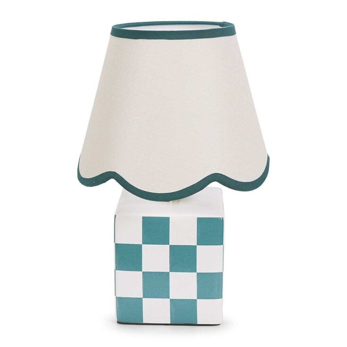 Evelynne Ceramic Table Lamp in Sage Green green, SO'HOME