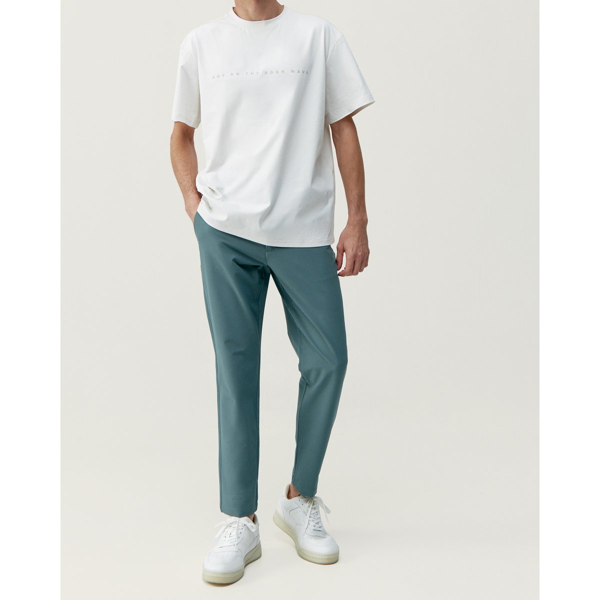 T-Shirt Athleisure Performance manches courtes VENETTA blanc, BORN