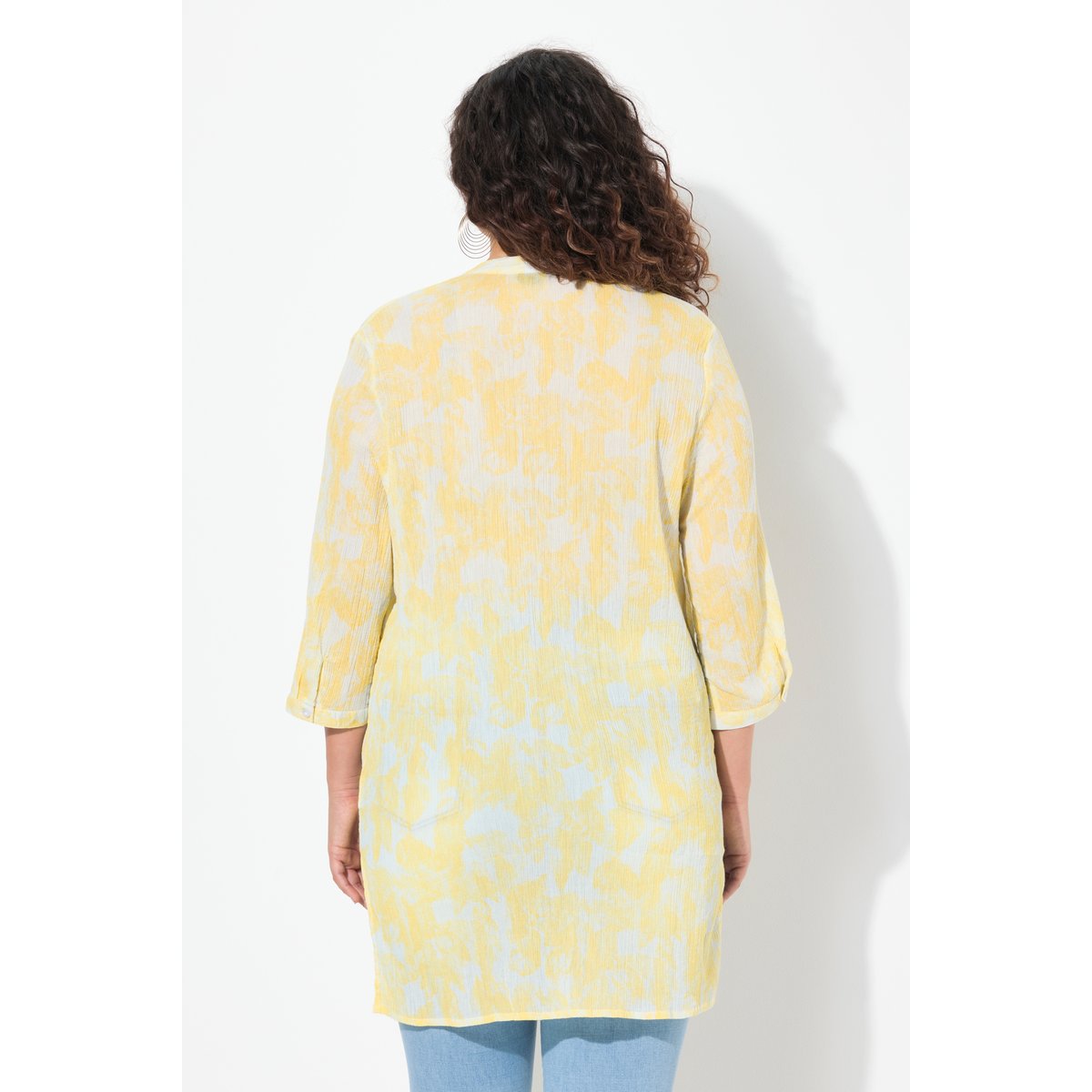 Chemisier long sorbet jaune, ULLA POPKEN