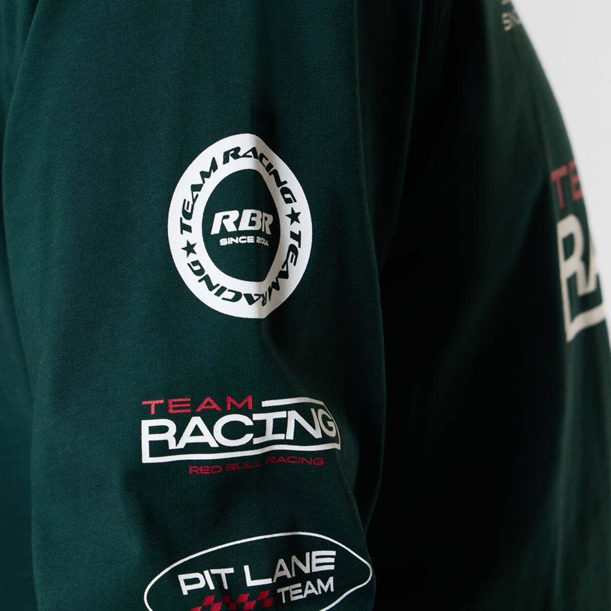 Red Bull Racing T-Shirt Manches Longues Coupe Décontractée vert foncé, PEPE JEANS