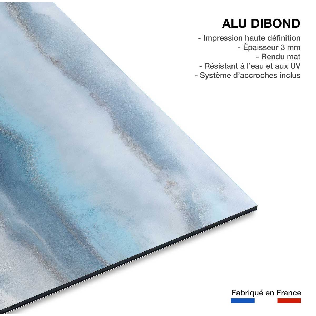 Tableau cold moutain tableau alu dibond, HEXOA