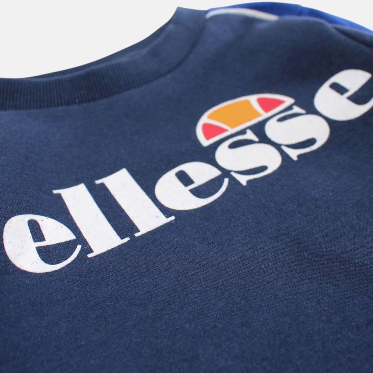 Ensemble sweat col zippé et pantalon de jogging TRAINING bleu marine, ELLESSE