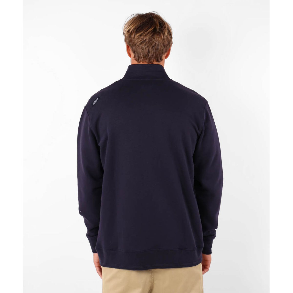 Sweat zippé TABULA deep marine, OXBOW