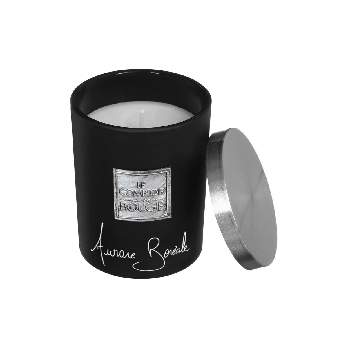 Bougie parfumée LOYD noir, ATMOSPHERA