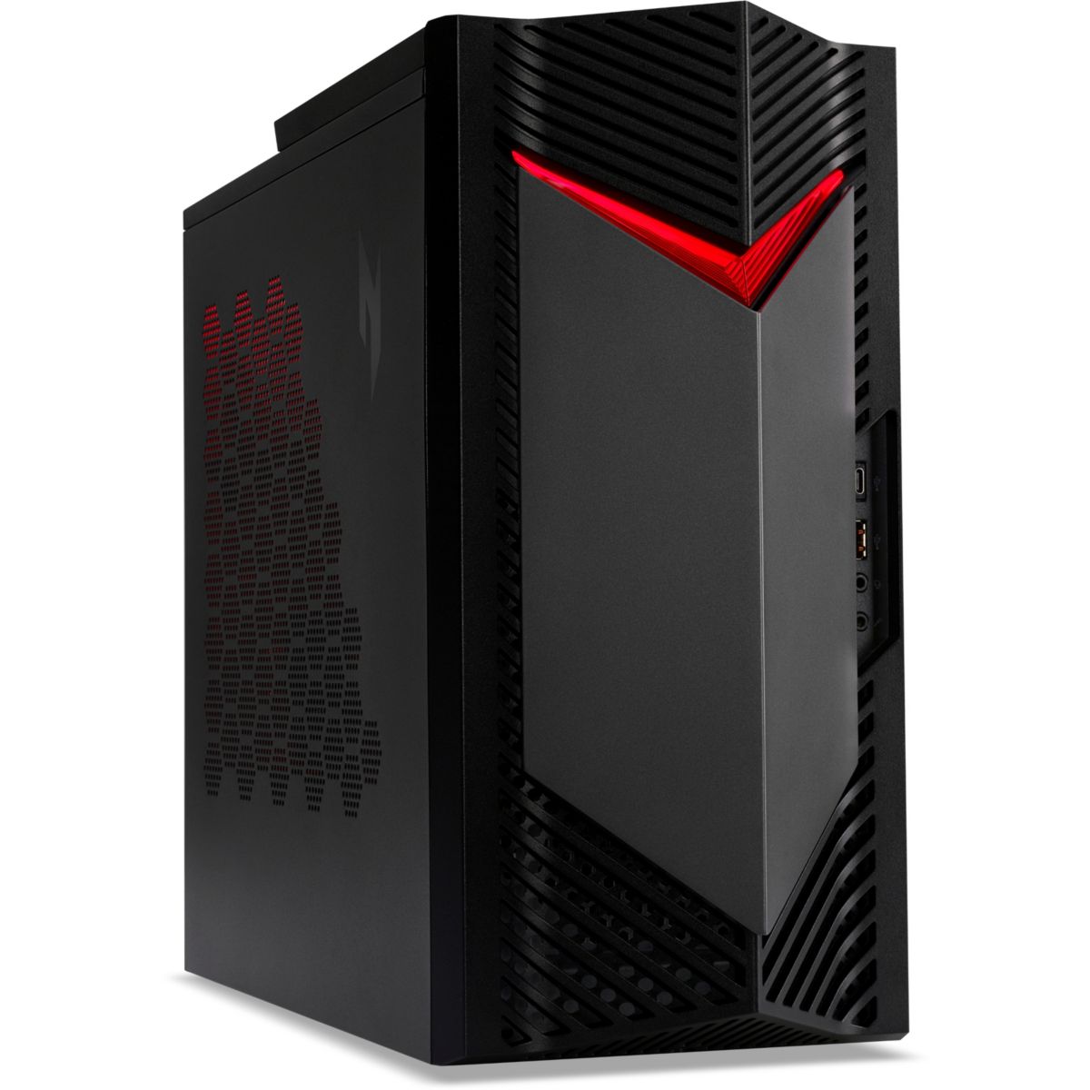 PC Gamer Nitro 50-656 - Intel Core i5 14400F - Nvidia RTX 5050 - 16 go RAM DDR5 - SSD 512 Go couleur unique, ACER