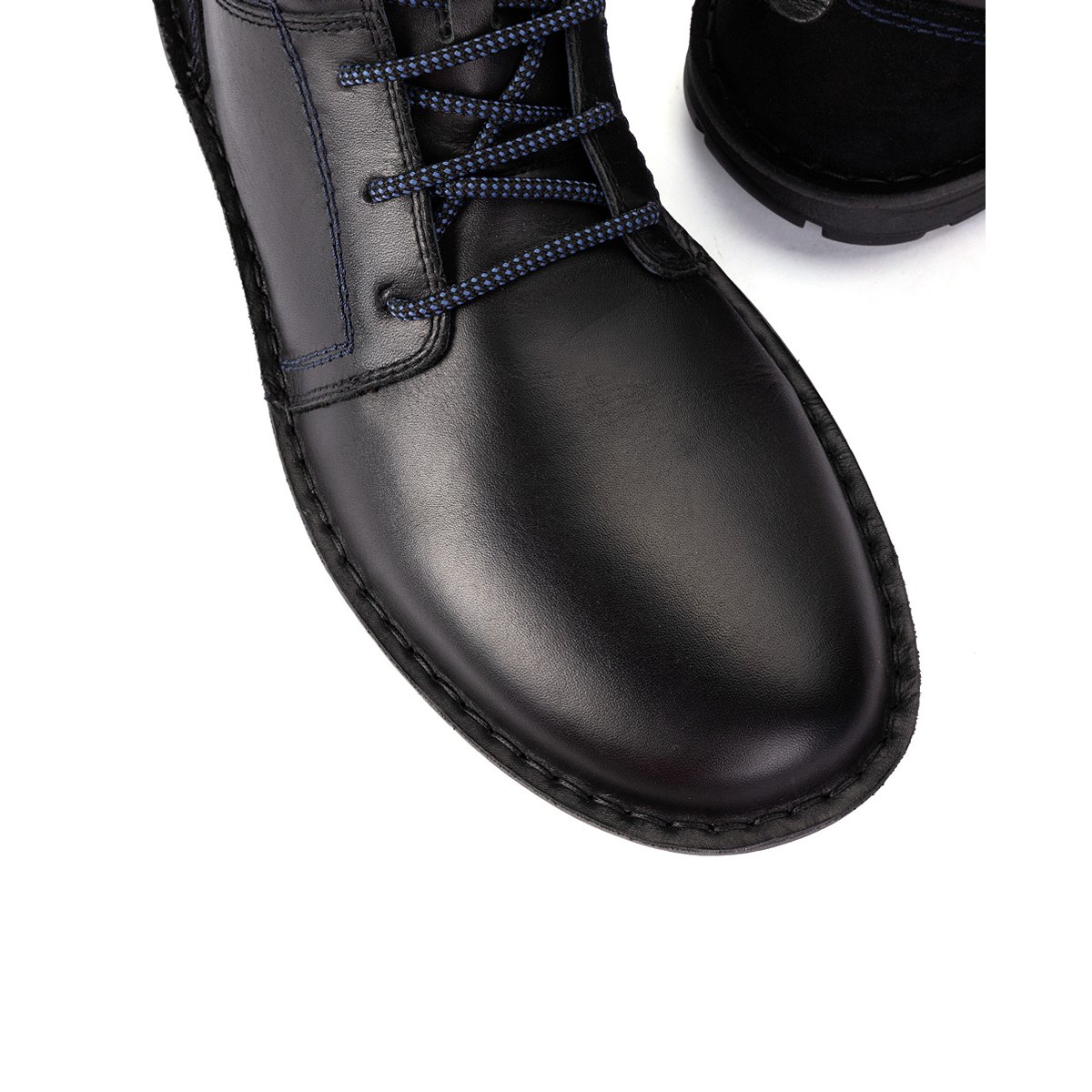 Bottines cuir Baeza black, PIKOLINOS