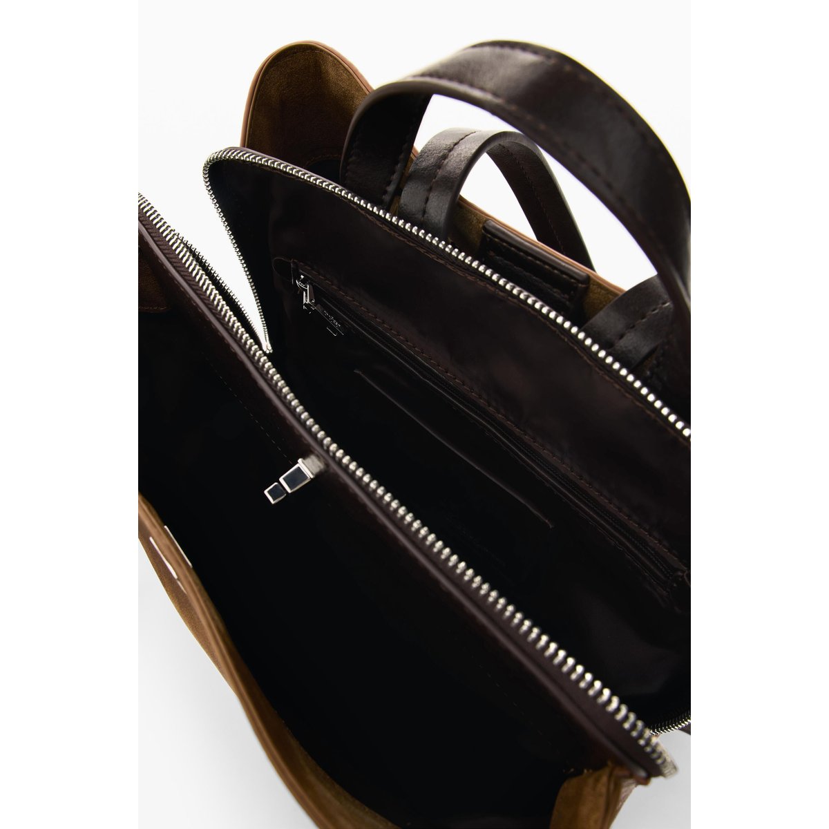 Sac à dos matelassé moyen marron, DESIGUAL