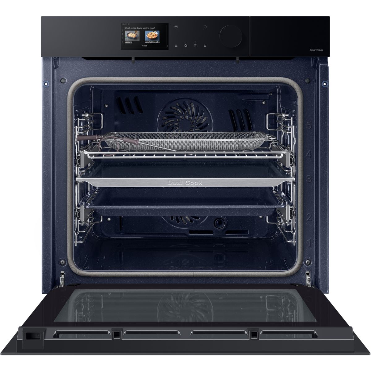 Four encastrable NV7B7997AAK - Pyrolyse - Chaleur pulsée - Vapeur - Double cavité - Bespoke AI Série 7 noir, SAMSUNG