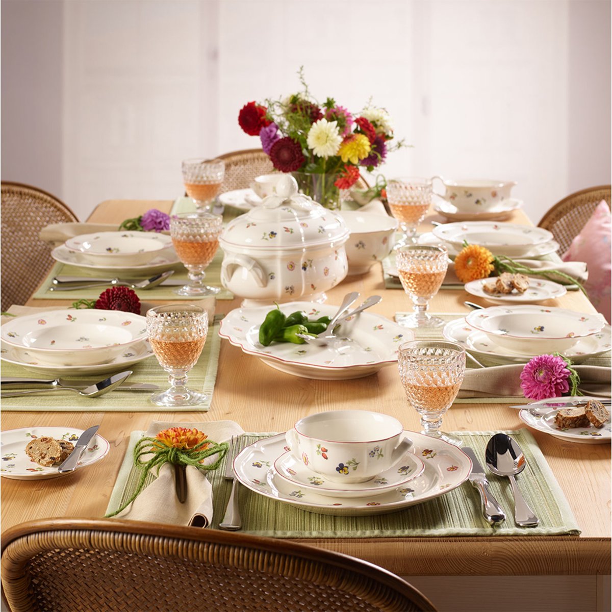 Assiette Creuse PETITE FLEUR blanc, VILLEROY & BOCH