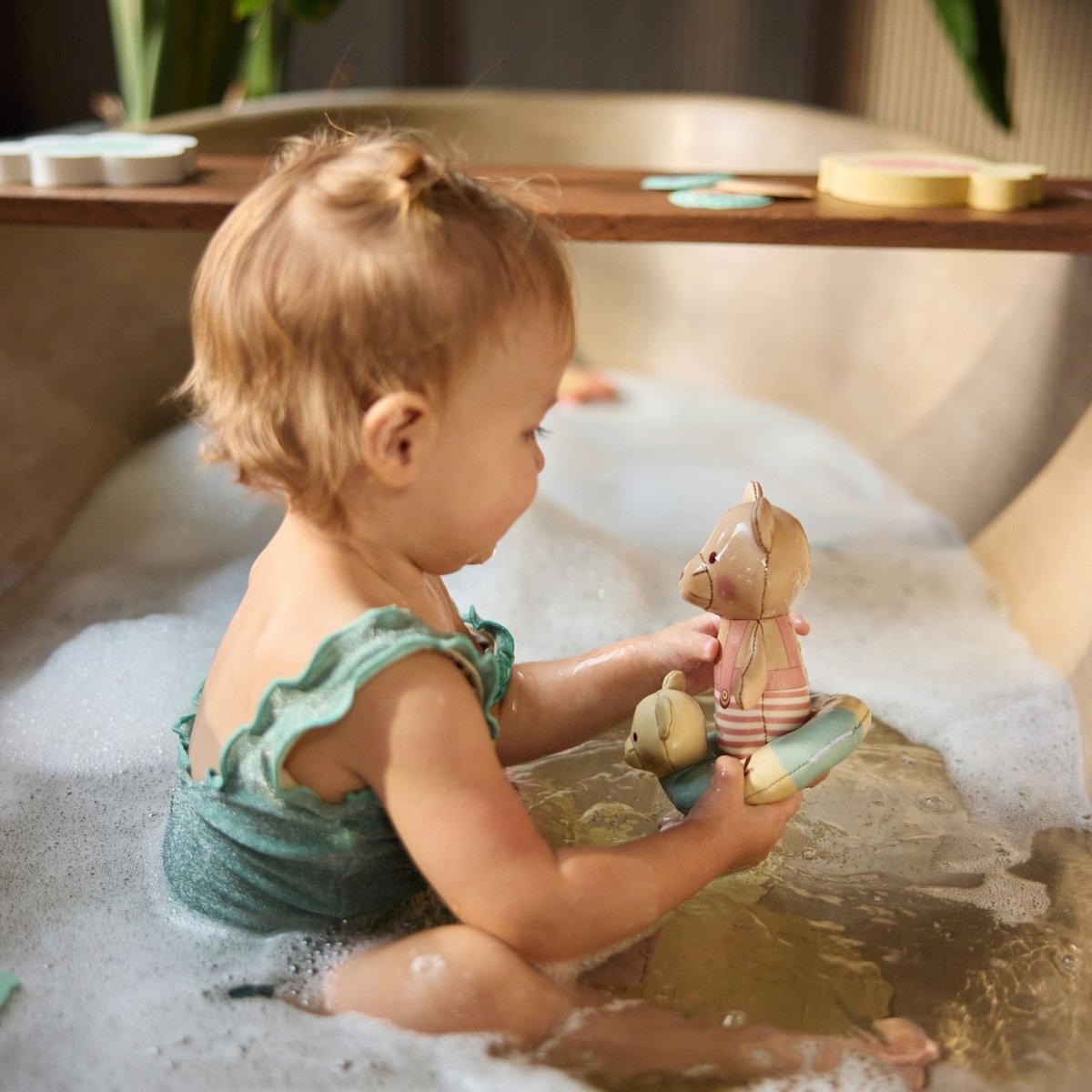 Poupée de bain multicolore, JOLLEIN