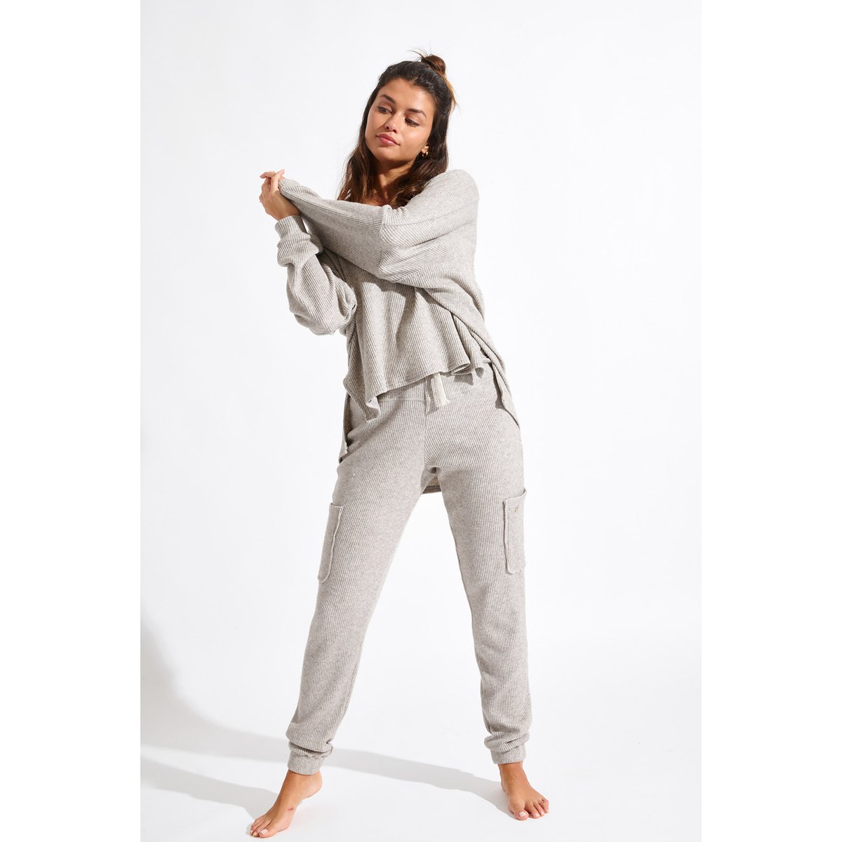 Pantalon Howard - PEBBLE beige, BANANA MOON