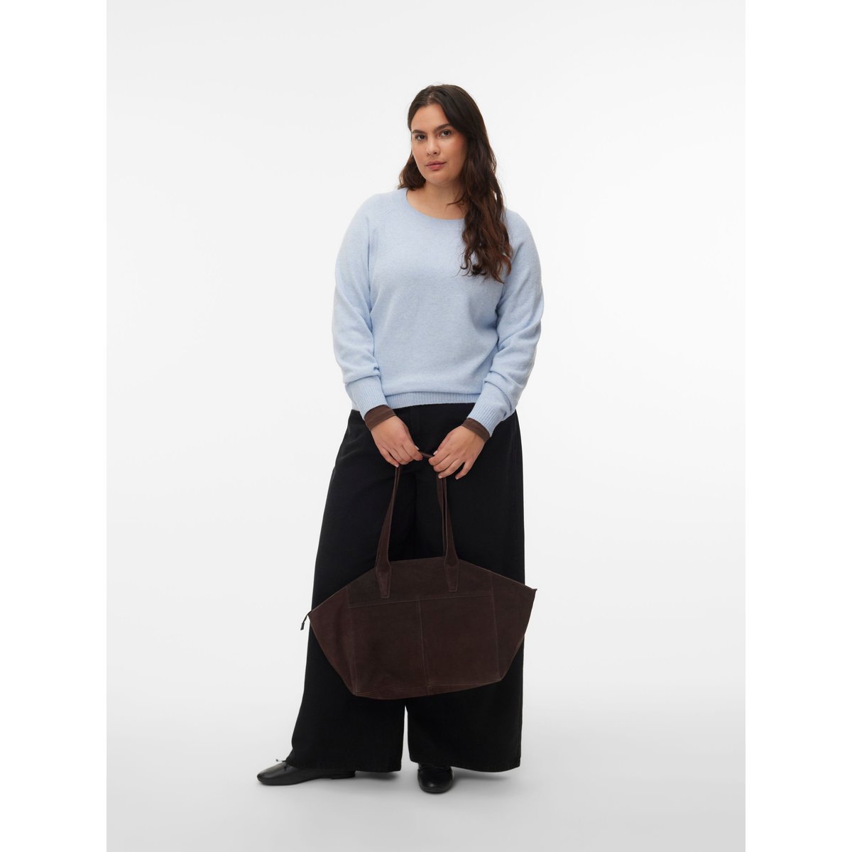 Pull En Maille brunnera blue, VERO MODA