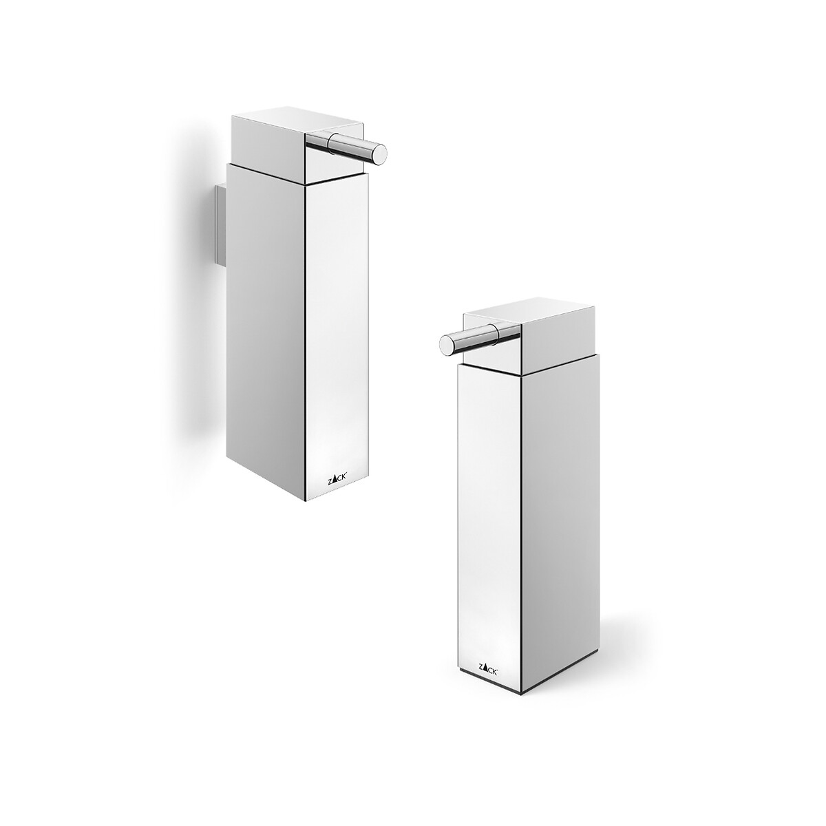 Dispensador de sabão de parede Linea, ZACK inox brilhante, ZACK
