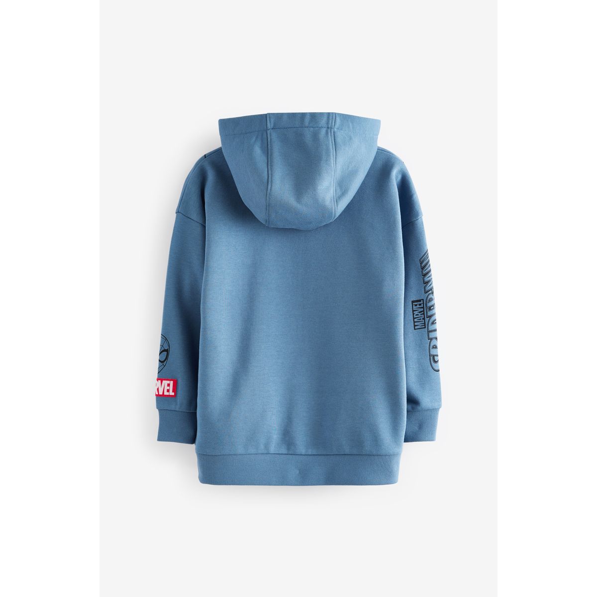 Sweat à capuche paillettes spiderman bleu moyen, NEXT