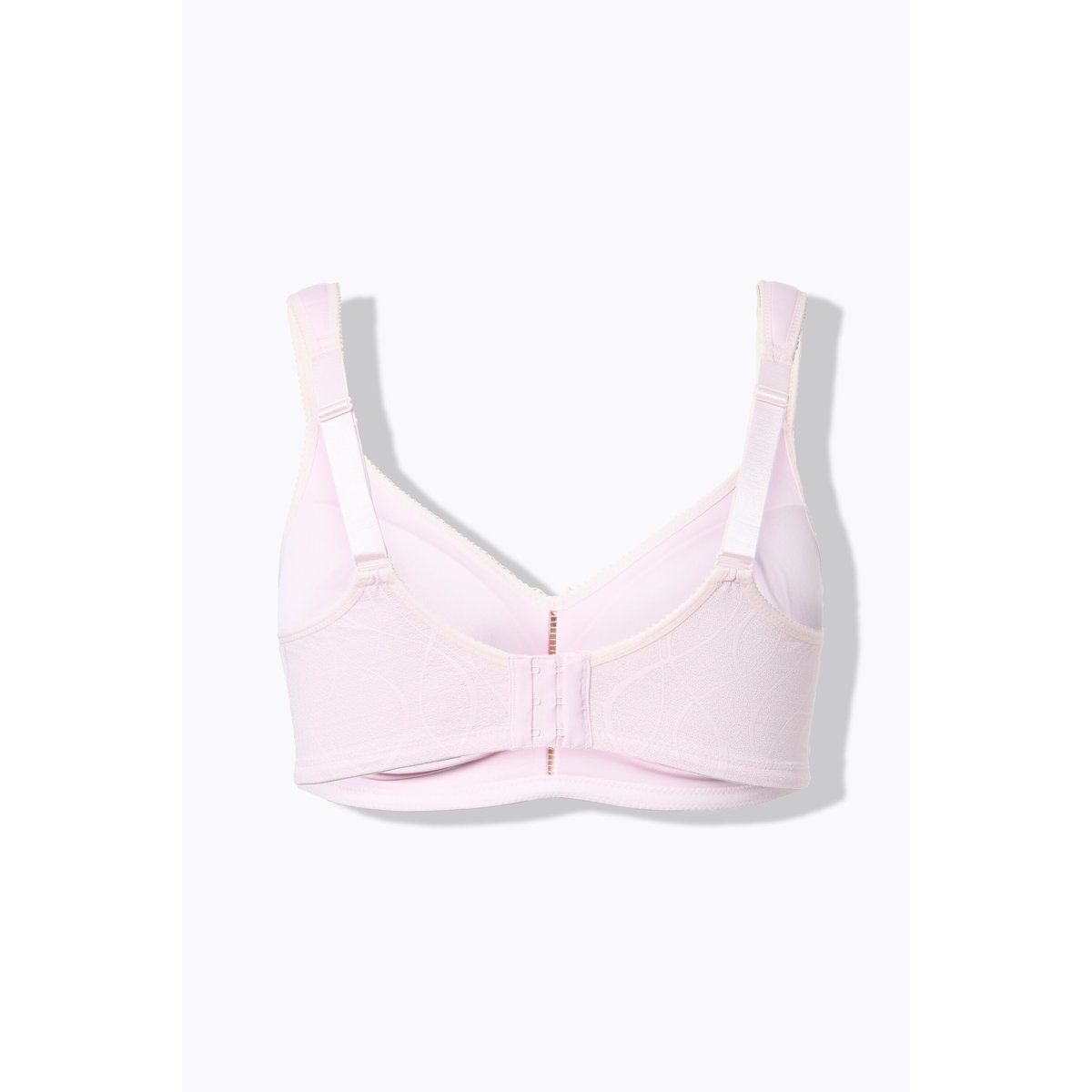 Soutien-gorge sans armatures, dentelle rose, ULLA POPKEN