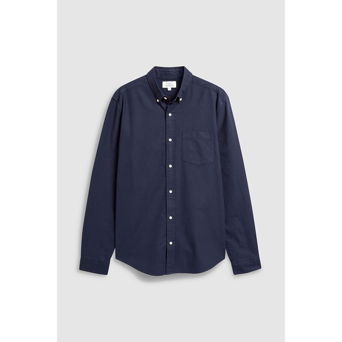 Chemise Oxford Aux Manches Longues marine, NEXT