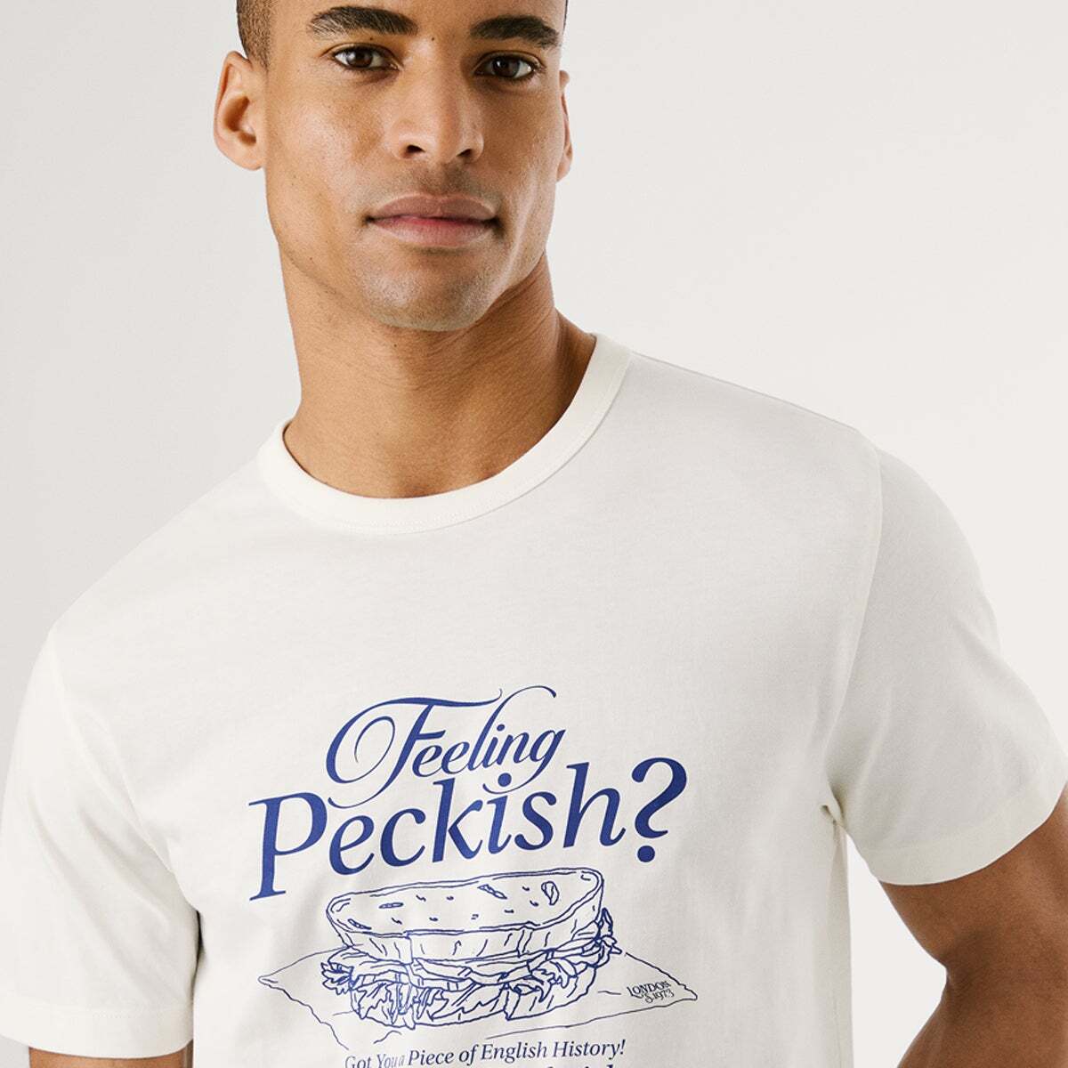 T-Shirt Coupe Regular Avec Imprimé blanc cassé, PEPE JEANS