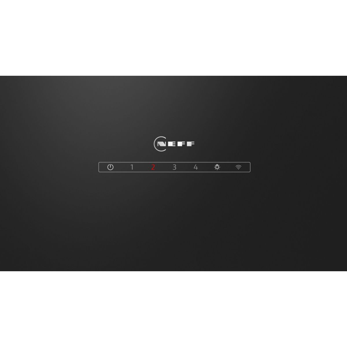 Hotte décorative murale inclinée D85IFN1S0 noir, NEFF