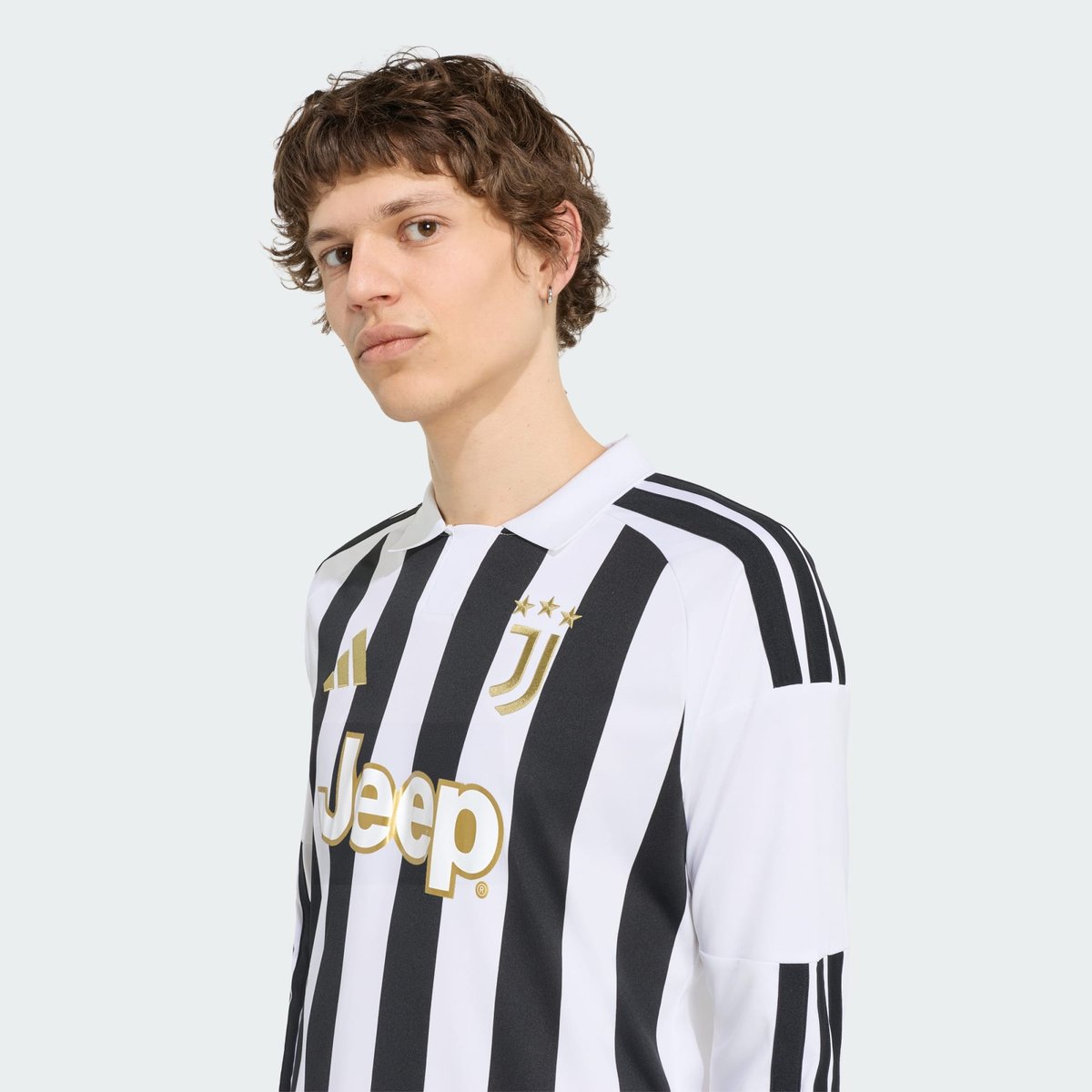 Maillot Manches Longues Domicile Juventus 26/27 Maillot Manches Longues Domicile Juventus 26/27 white / black, adidas Performance