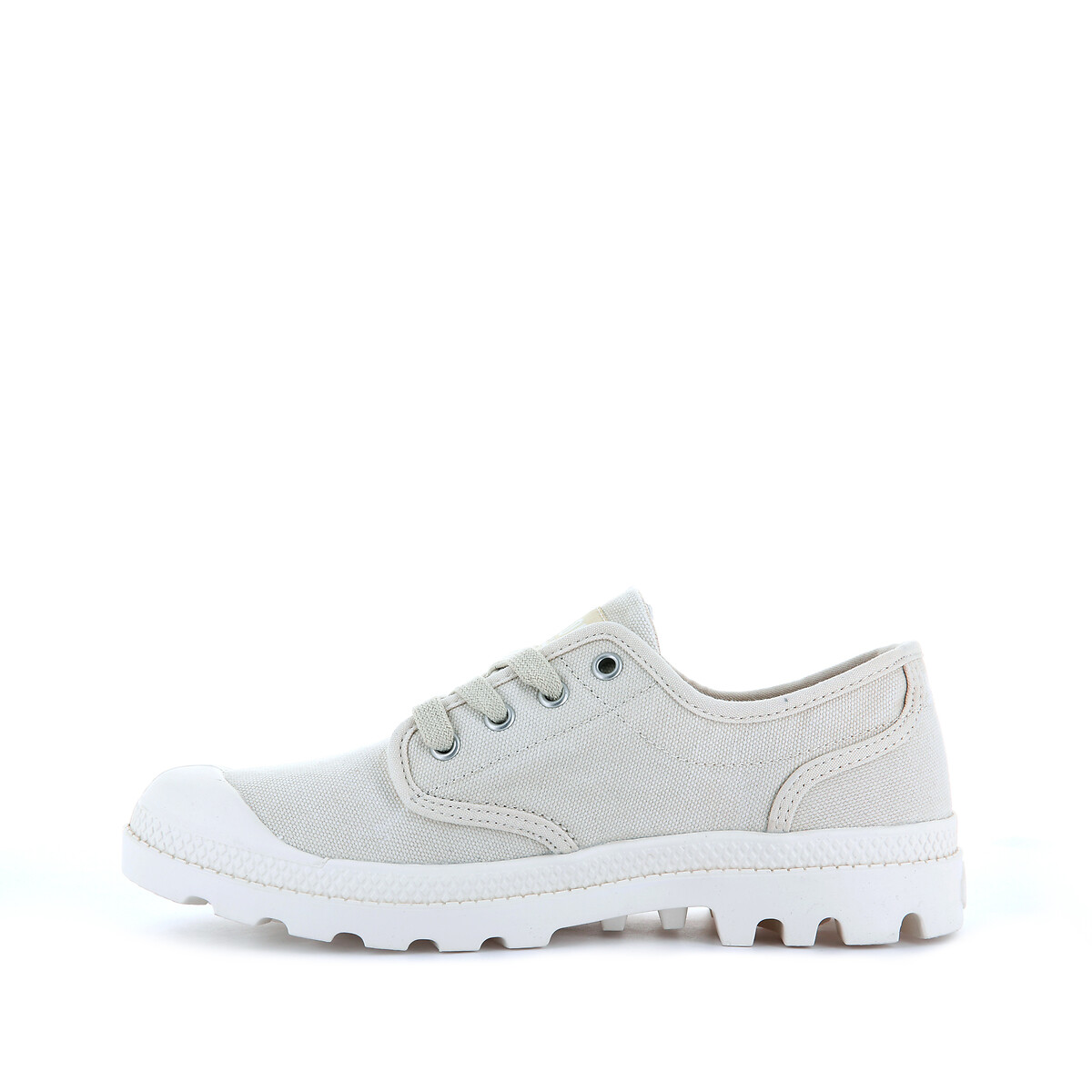 Sneakers basse Pampa Oxford beige, PALLADIUM