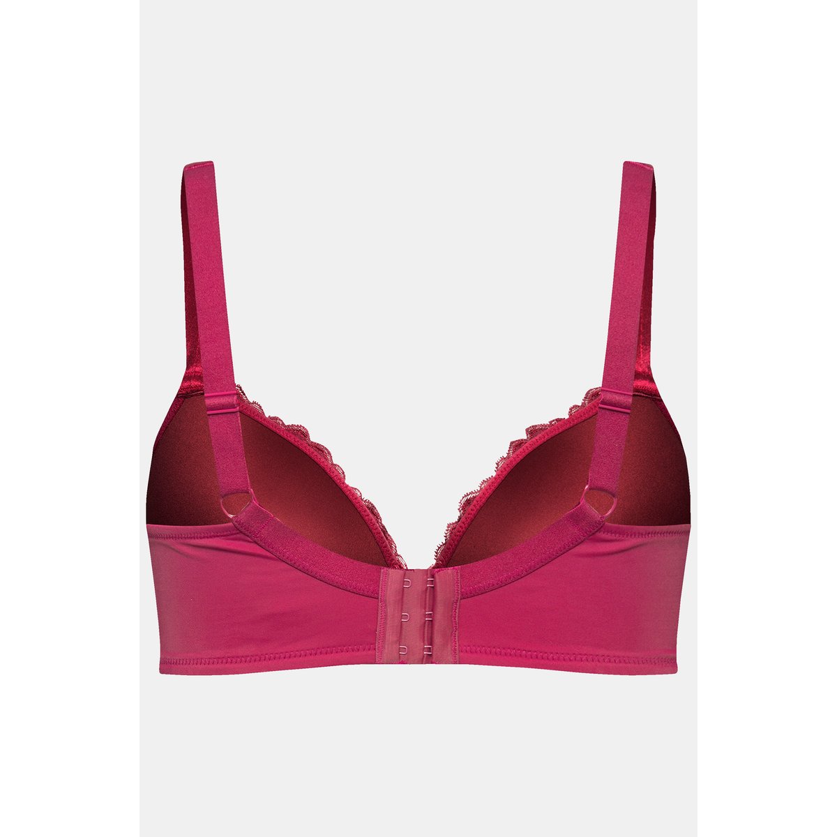 Soutien-gorge à armatures et coques souples fuchsia, ULLA POPKEN