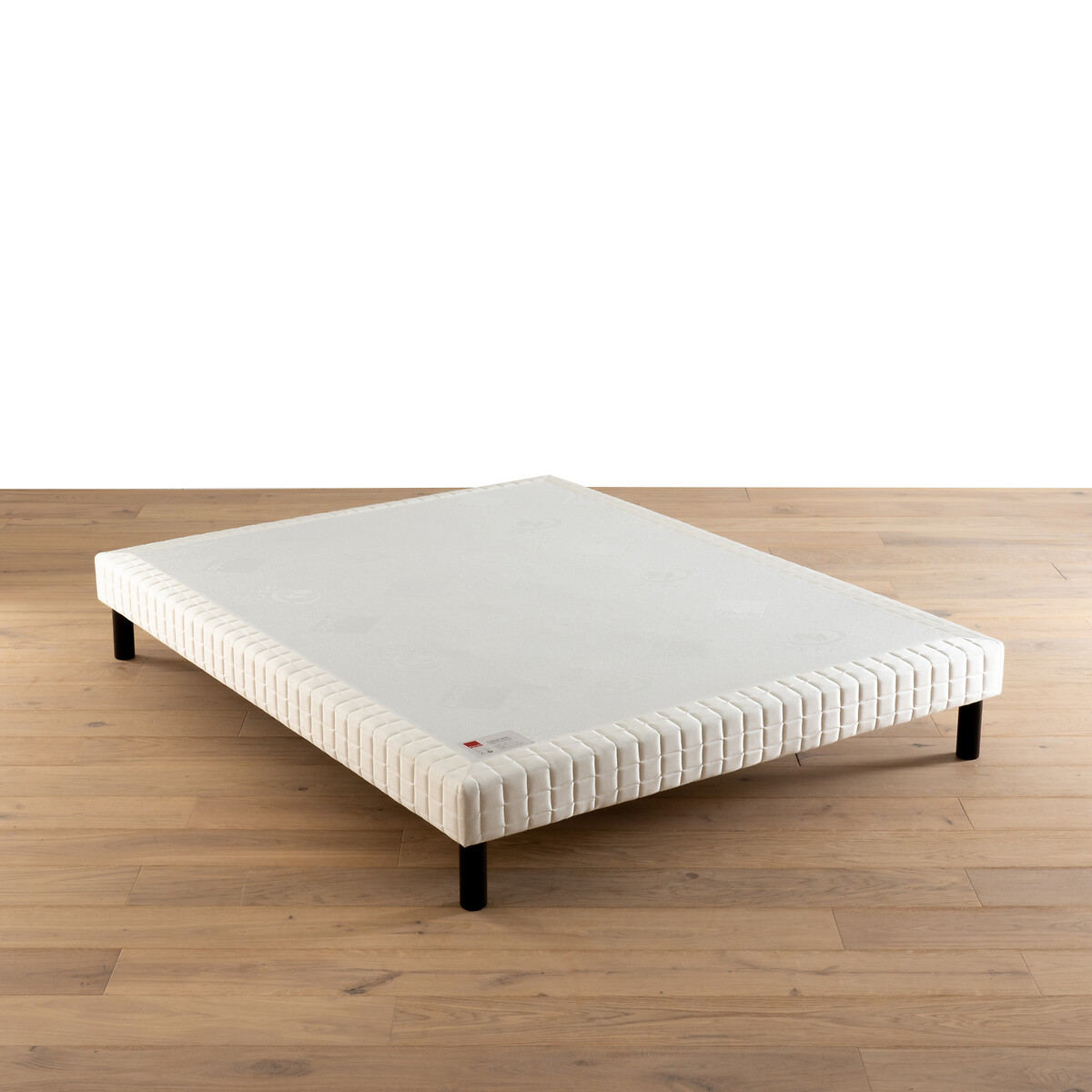 Ensemble matelas ressorts l'Illustre + sommier ecru, EPEDA