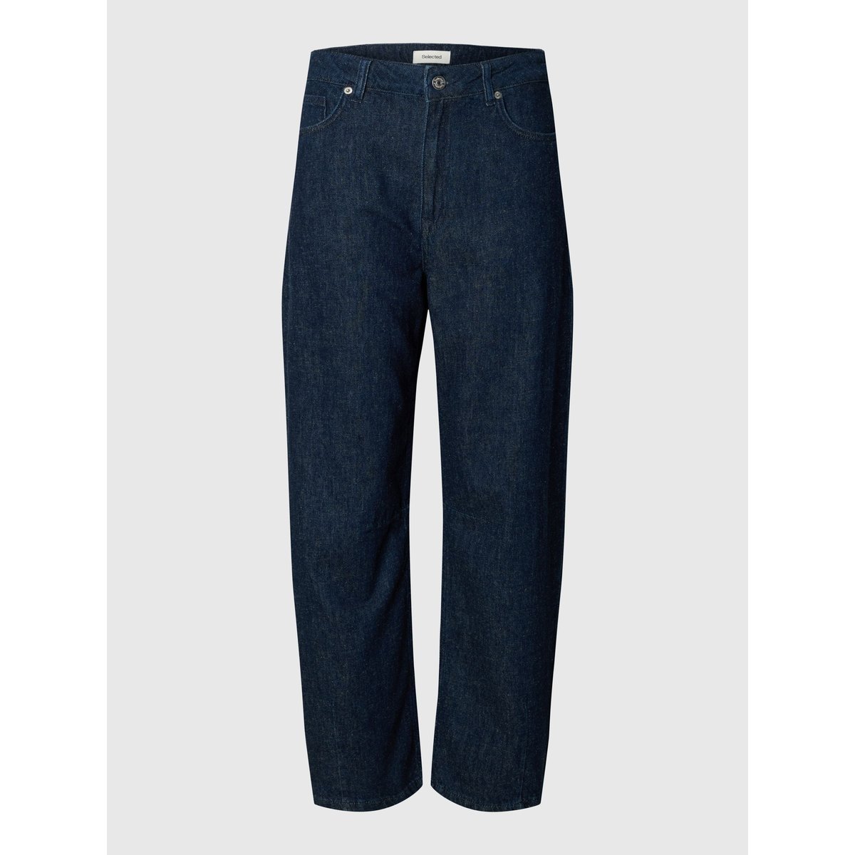 Jean Loose Fit dark blue denim, SELECTED