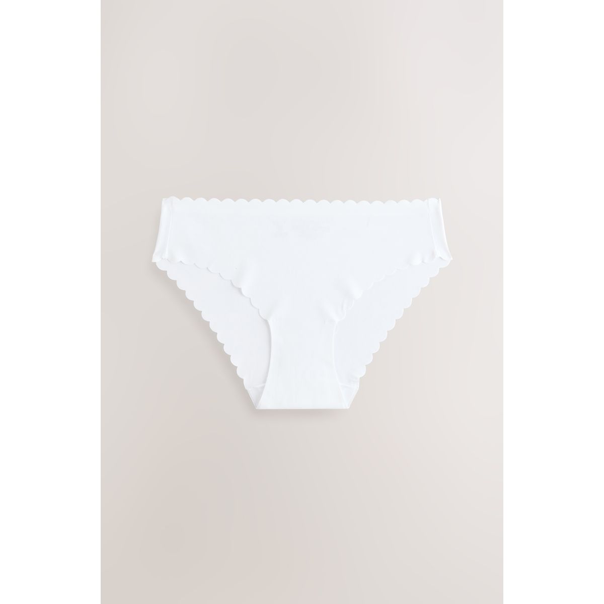 Culotte festonnée invisible, lot de 7 noir/blanc/nuit/praline, NEXT