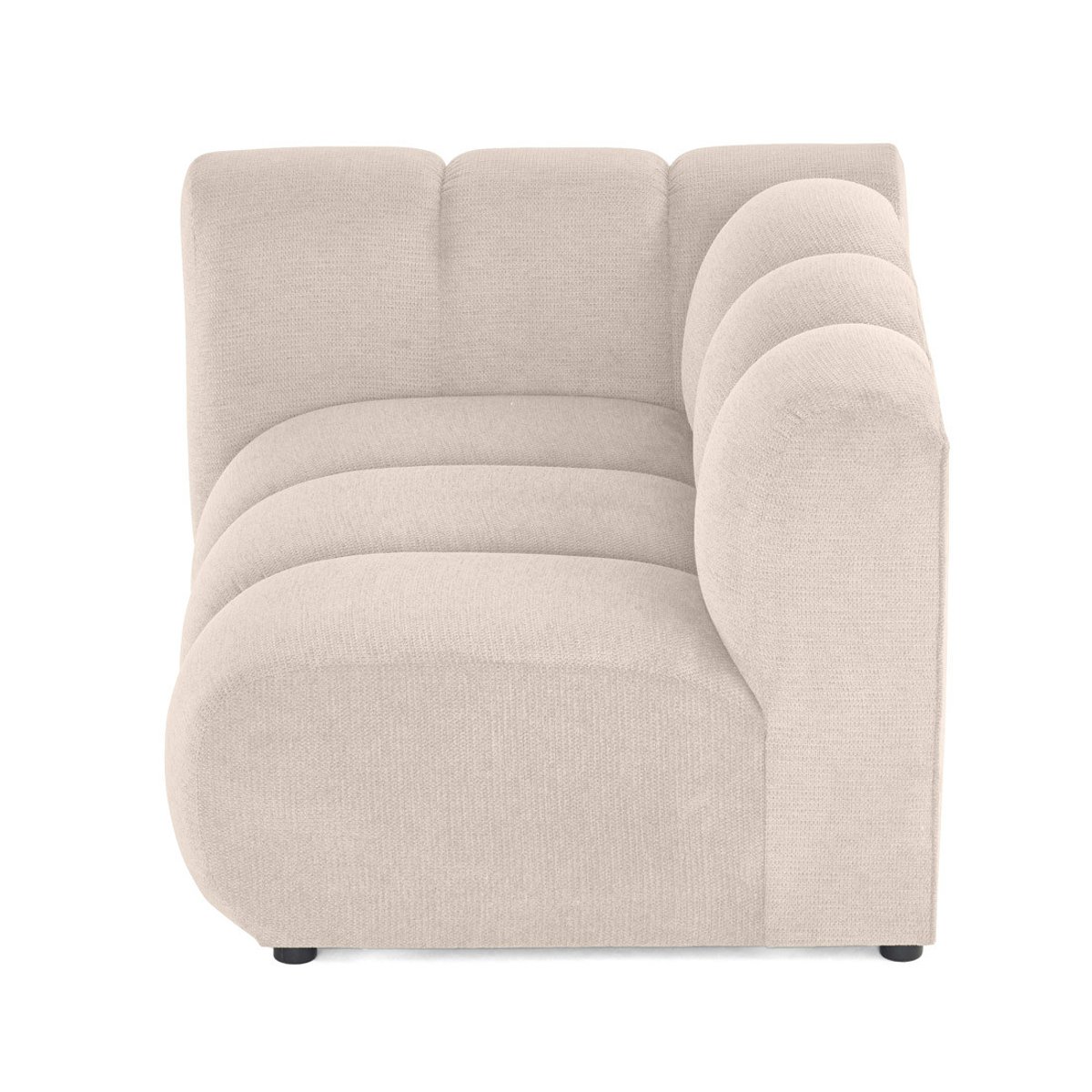 Module d'assise gauche - DEBBIE beige, BEST MOBILIER