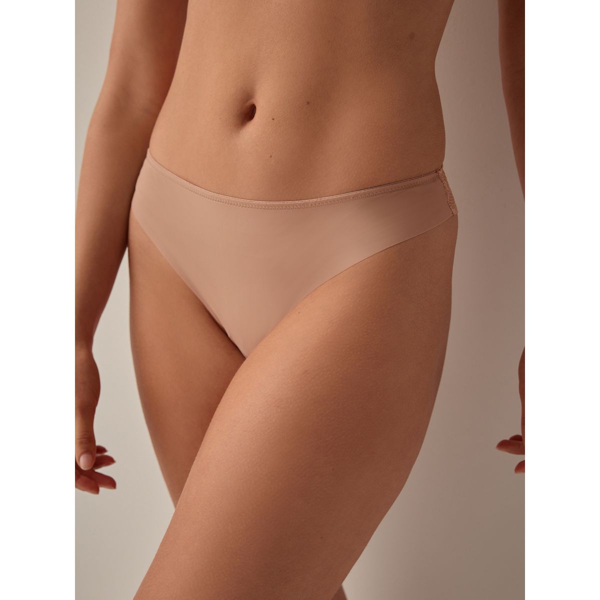 Culotte invisible avec dentelle, lot de 3 noir/blanc/nuit/praline, NEXT