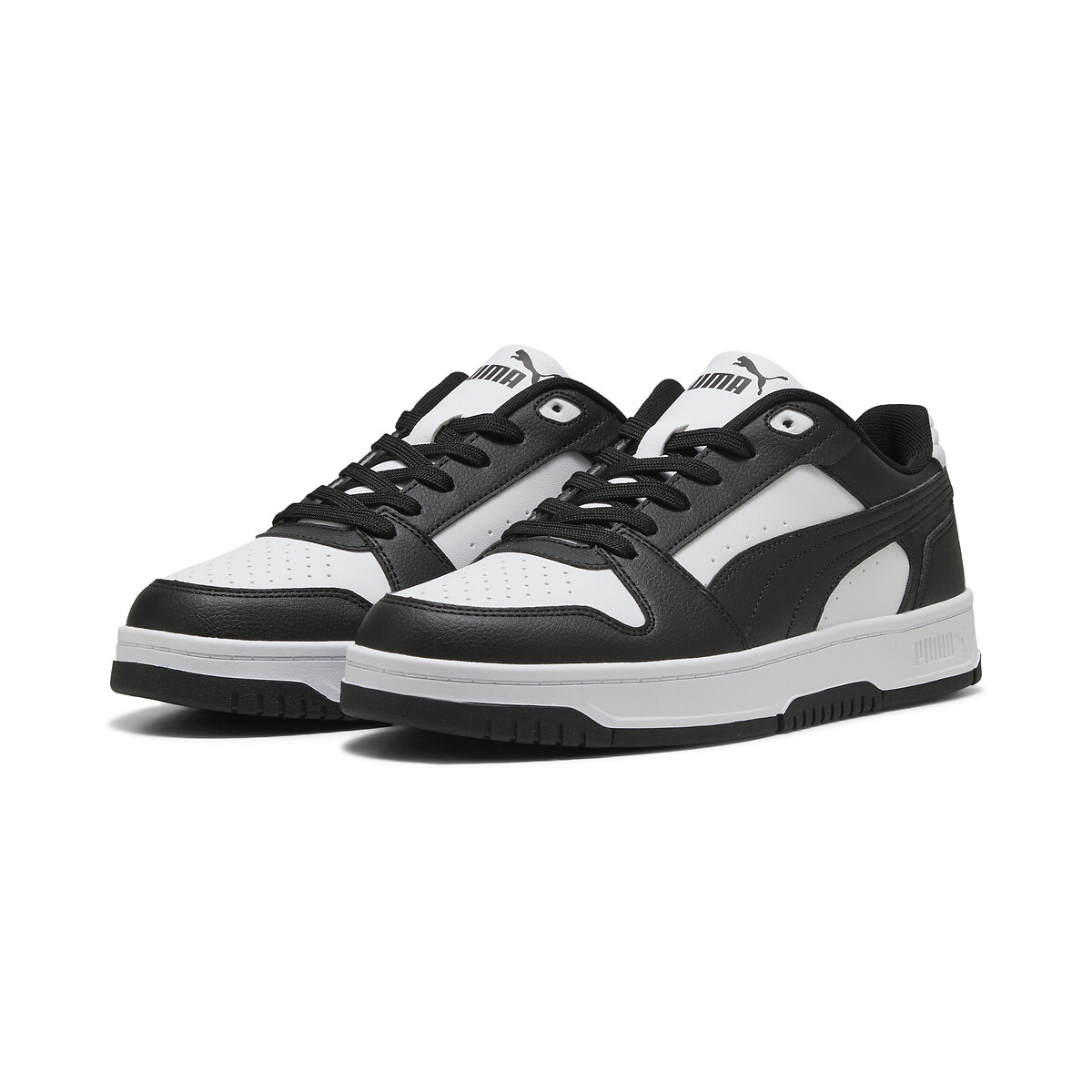 Sneaker Rebound Slam Lo weiss/schwarz, PUMA