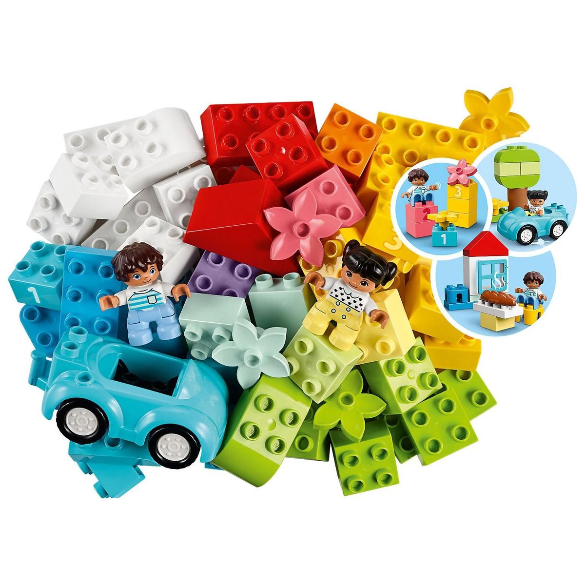 LEGO DUPLO - Boîte de briques colorées 10913 pour enfants multicolore, LEGO