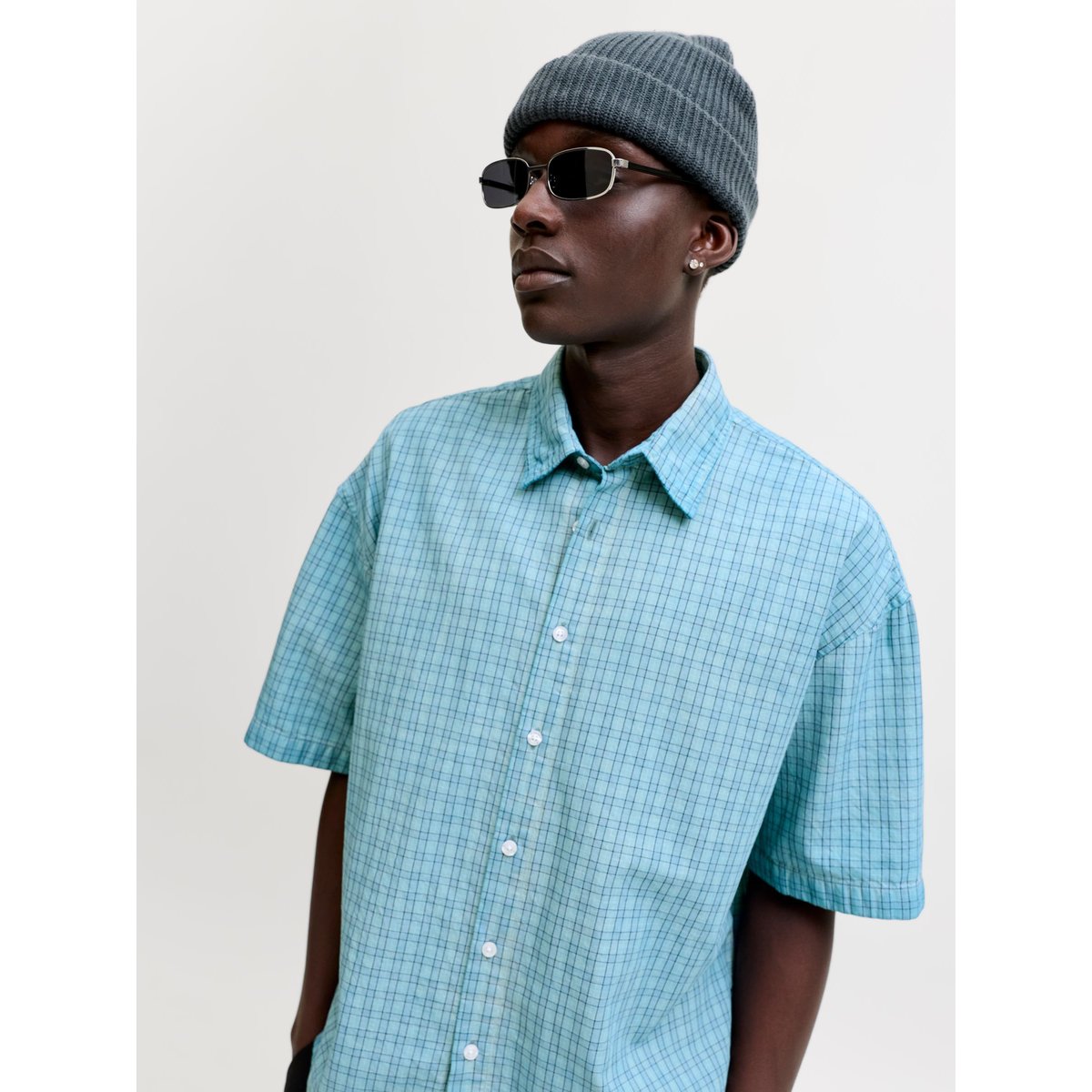 Chemise omphalodes, JACK & JONES