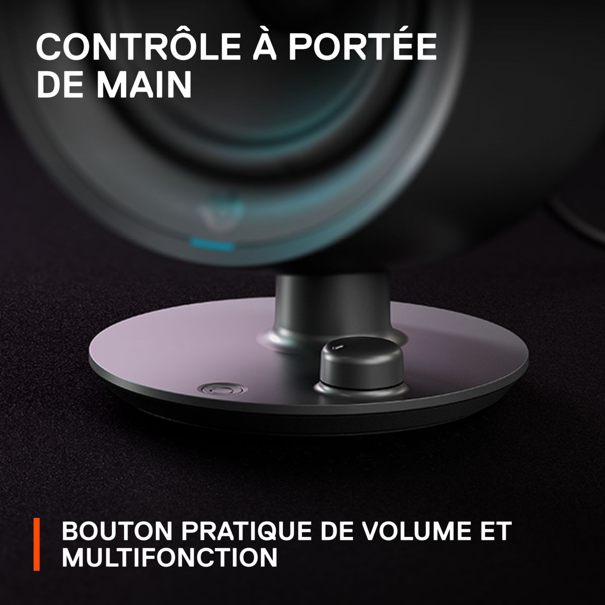 Enceinte PC ARENA 3 - BLACK couleur unique, STEELSERIES