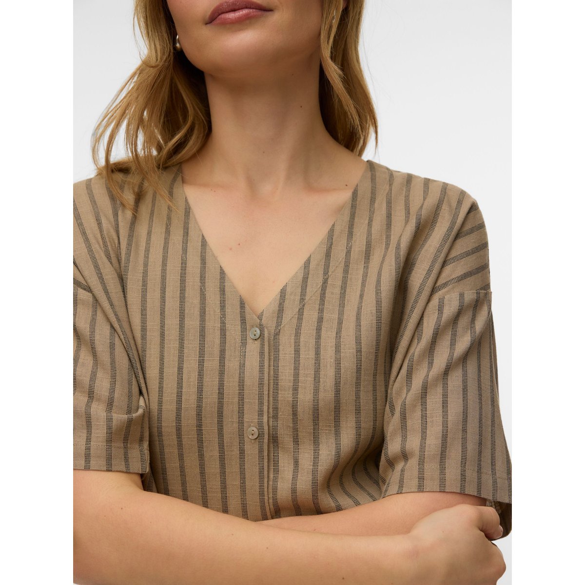 Chemise silver mink, VERO MODA