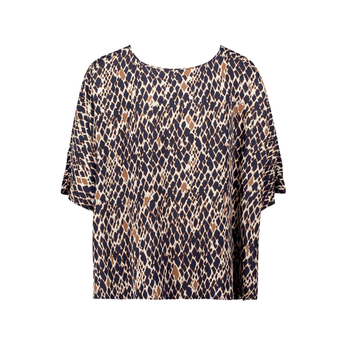 Tunique à pierres fantaisie dark blue/brown, BETTY BARCLAY