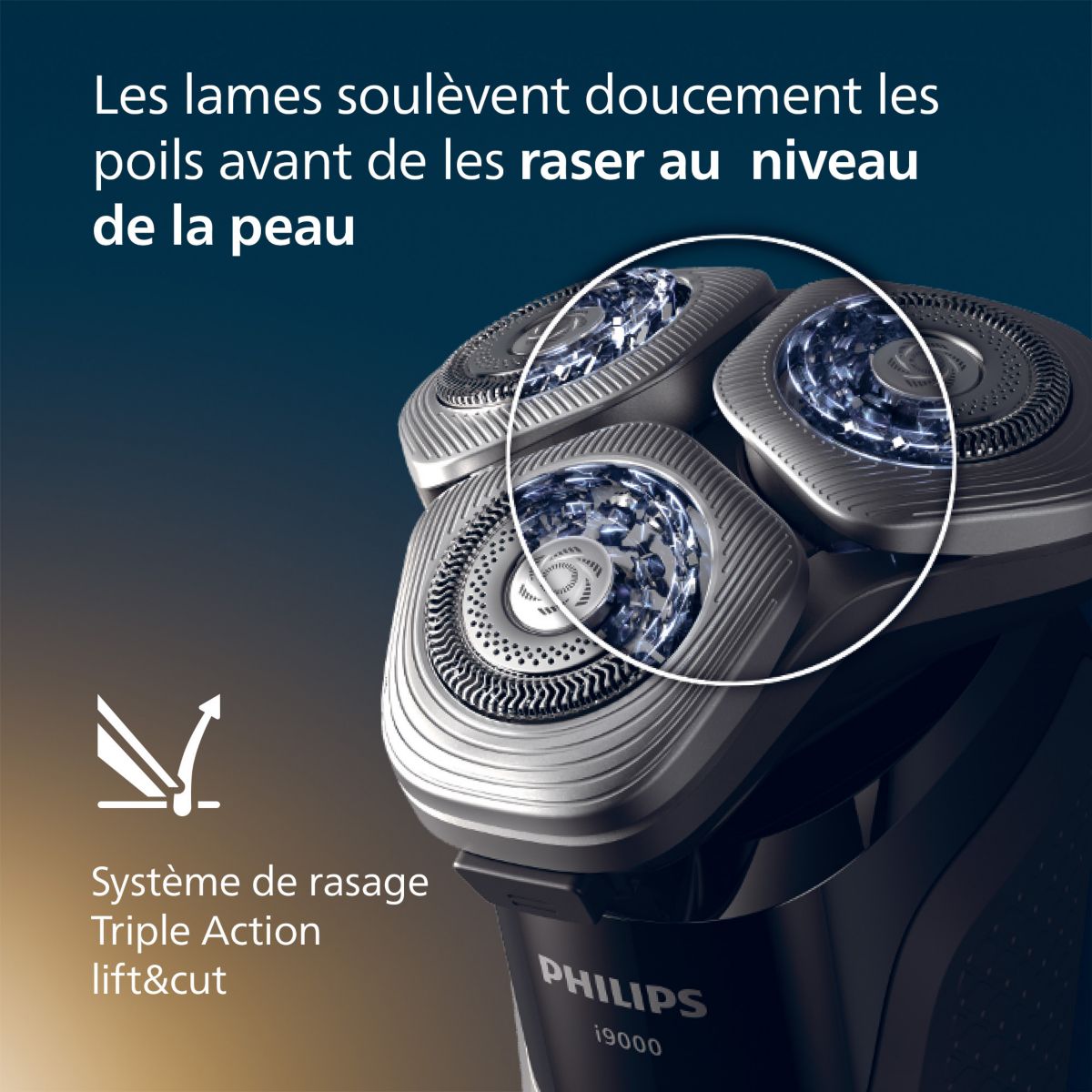 Rasoir électrique Serie 9000 X9000/30 noir, PHILIPS