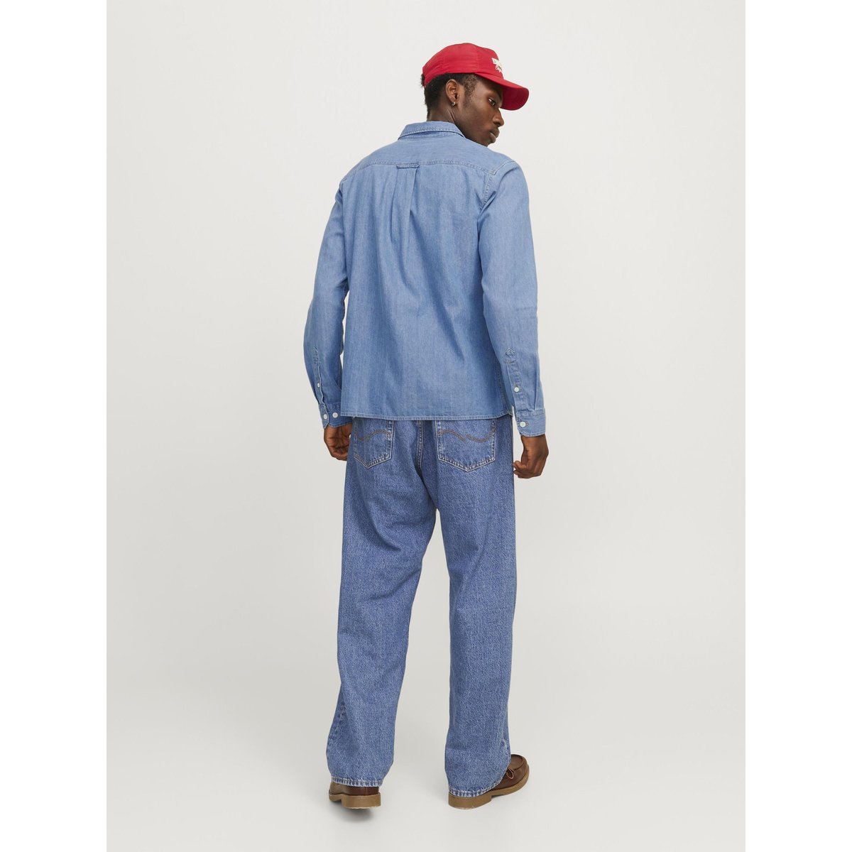 Chemise En Denim light blue denim, JACK & JONES