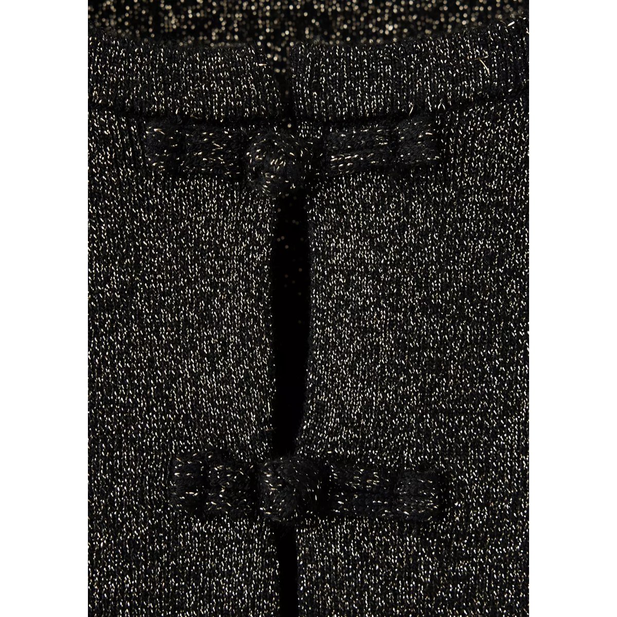 Cardigan fils métallisés noir, MANGO KIDS