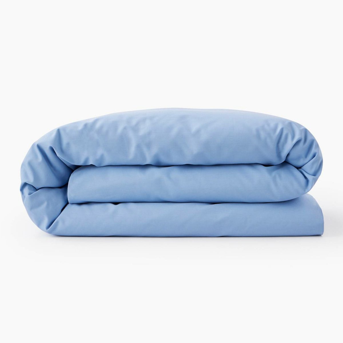 Housse de couette unie, percale de coton, 100% coton bio GOTS algue, MONOPRIX