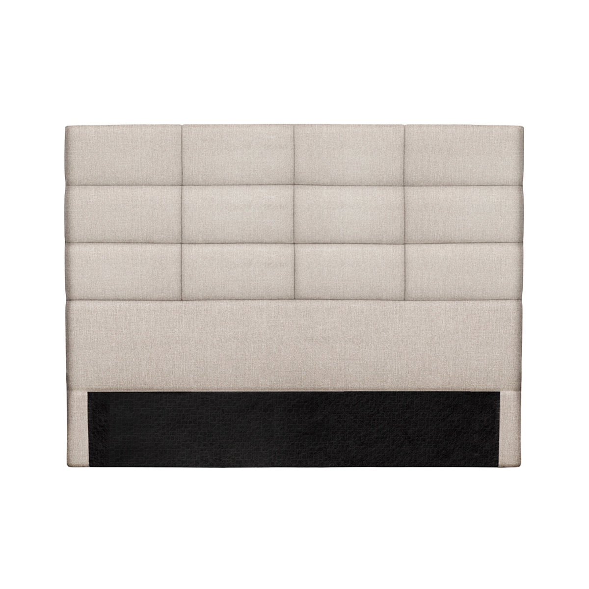 Tête de lit moderne L160 cm ANATOLE beige, MILIBOO