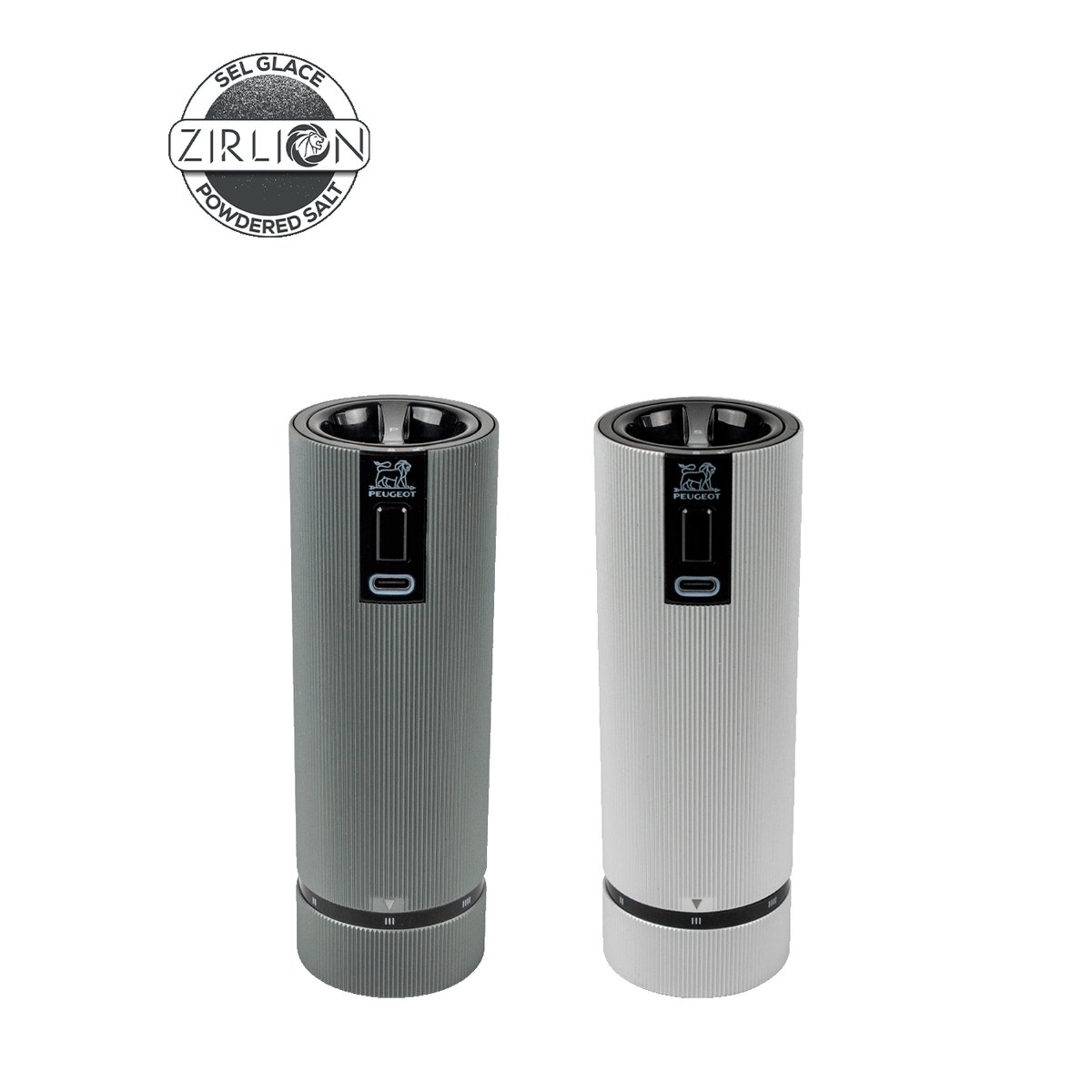 Coffret cadeau - Duo de moulins à poivre et carbone & alu, PEUGEOT