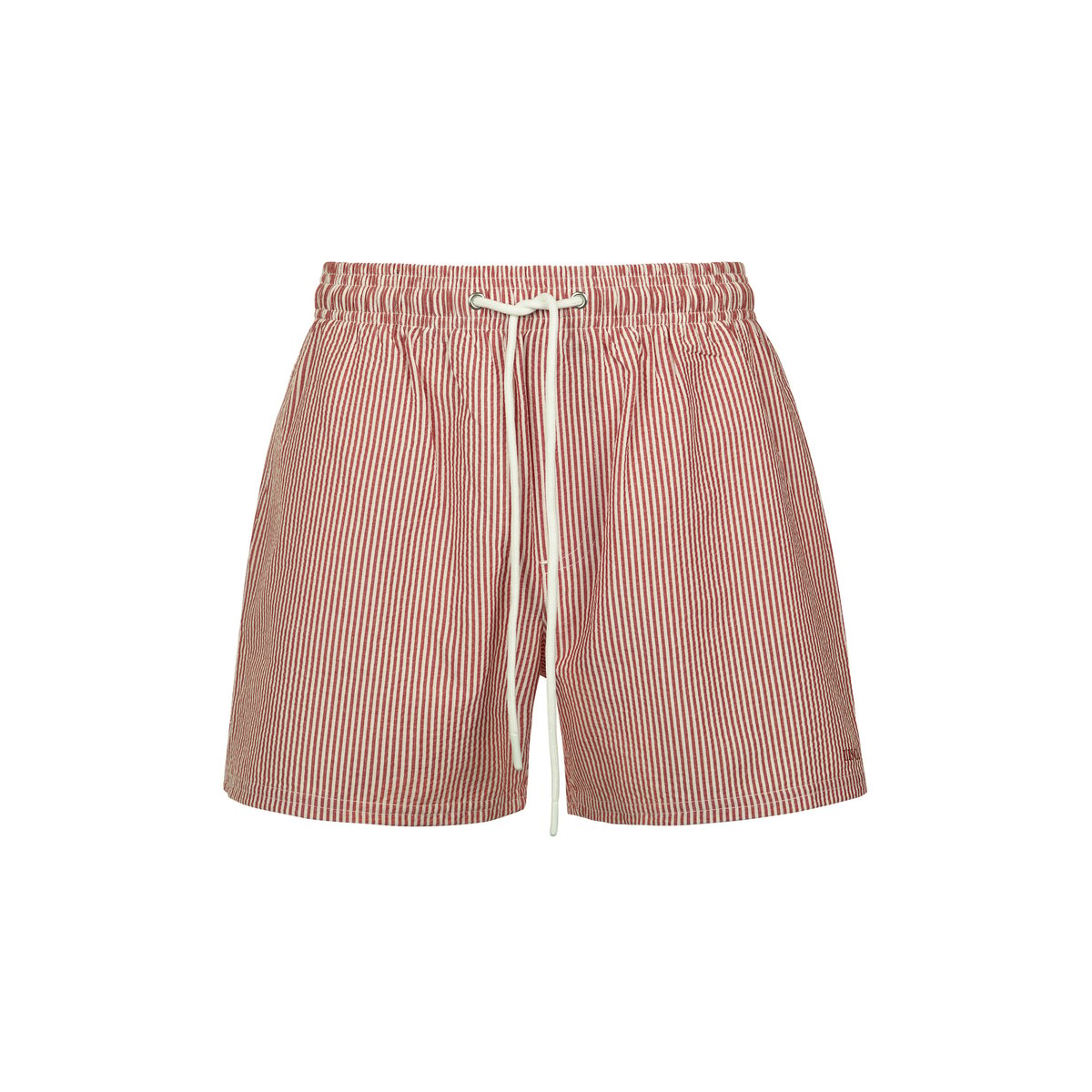 Short de bain à rayures Men Swimwear rouge, LISCA