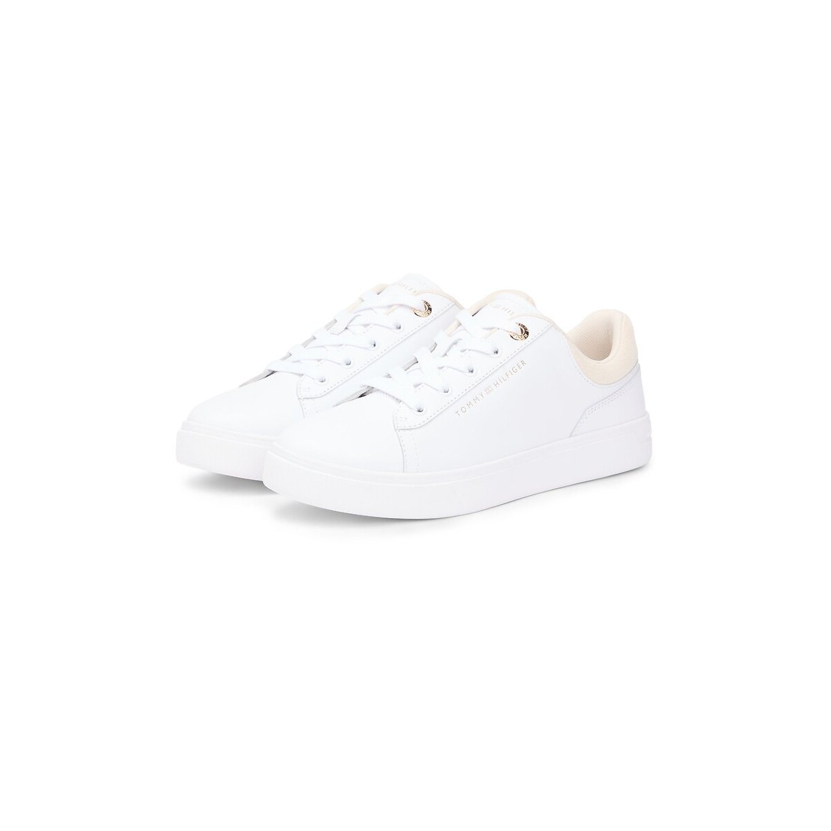 Casual Cupsole Trainers white, TOMMY HILFIGER